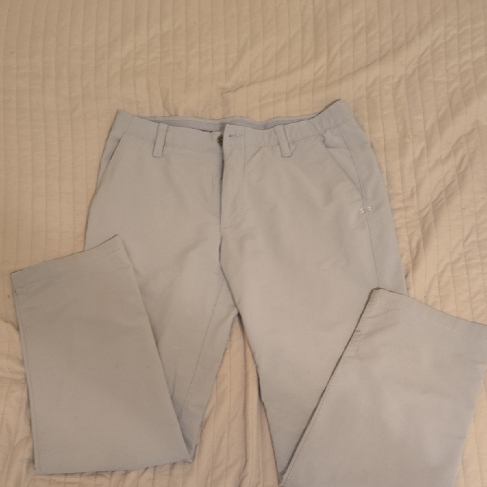 Under Armour Men's Light Gray Chinos